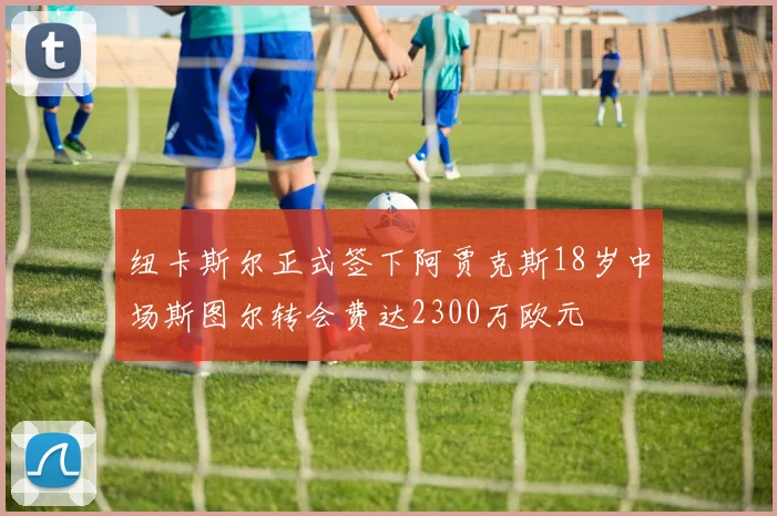 纽卡斯尔正式签下阿贾克斯18岁中场斯图尔转会费达2300万欧元